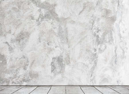 old room, white wall. retro background.の写真素材