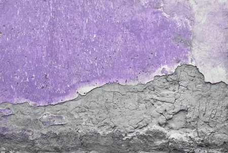 old grungy texture, concrete wall, ultra violetの写真素材