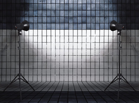 photo studio in old interior
