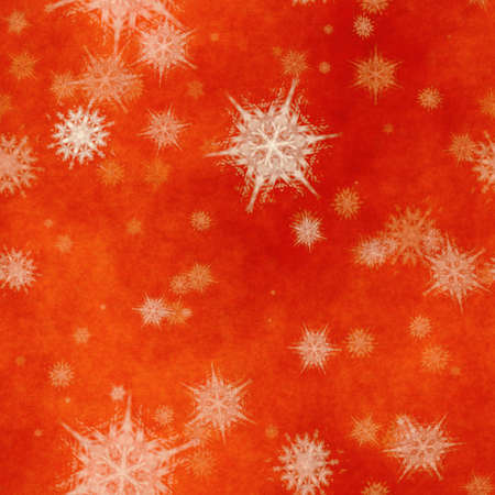 winter seamless background with snowflakesの写真素材