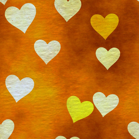 abstract seamless hearts background pattern