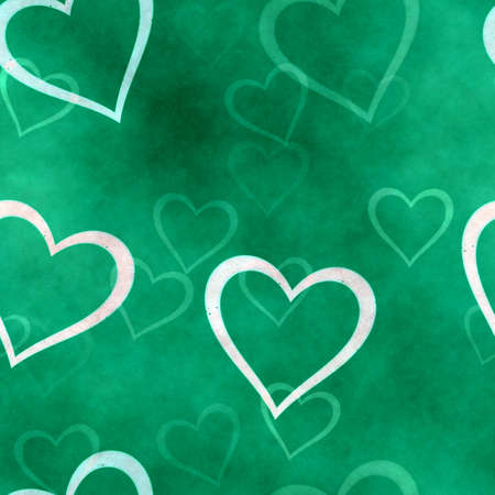 abstract seamless hearts background patternの写真素材