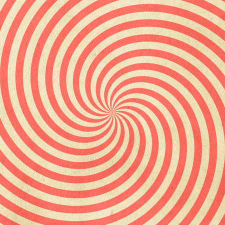 old retro pattern on old paper, living coral colour backgroundの写真素材