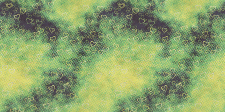 abstract seamless hearts raster background pattern