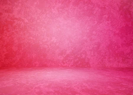 pink concrete interior, plaster backgroundの写真素材