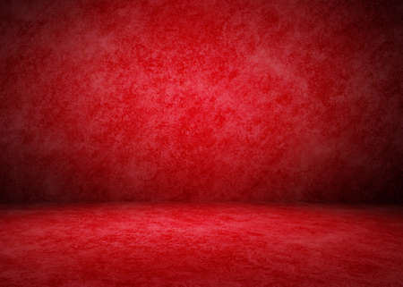 red concrete interior, plaster backgroundの写真素材