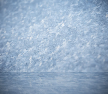 snow room, frozen winter background