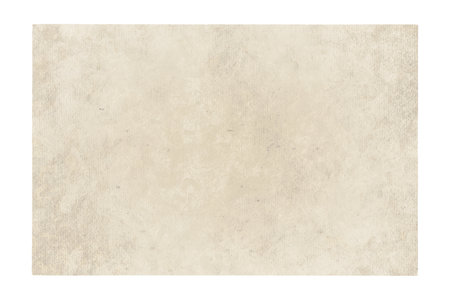 old paper isolated on white background with clipping pathの写真素材