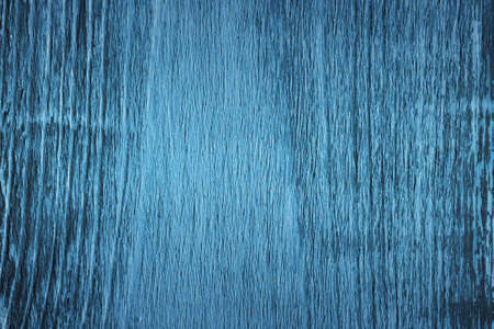 old wooden wall, blue backgroundの写真素材