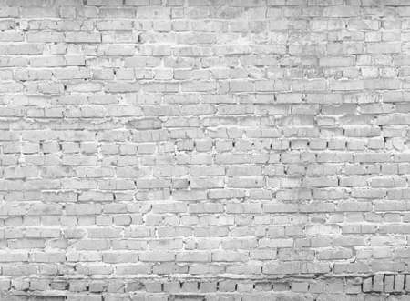 white brick wall, gray backgroundの写真素材