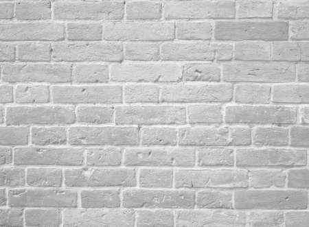 white brick wall, gray backgroundの写真素材