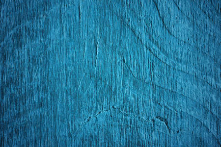 old wooden wall, blue backgroundの写真素材
