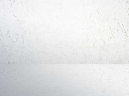 concrete white room, plaster wall, interior backgroundの写真素材