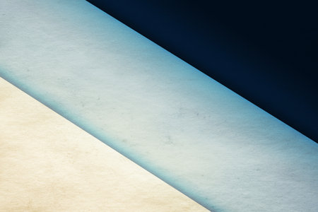 abstract blue vintage background on old retro paper textureの写真素材