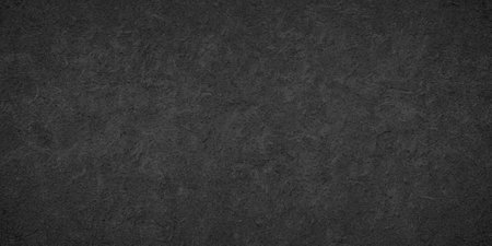 concrete black texture, plaster dark wall, grunge backgroundの写真素材