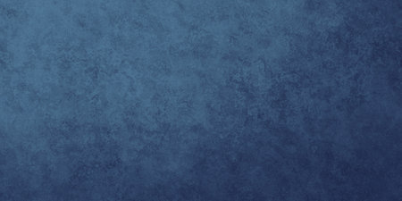 abstract blue concrete background, grungy plaster wallの写真素材