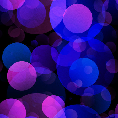 gradient circles background, seamless purple patternの写真素材