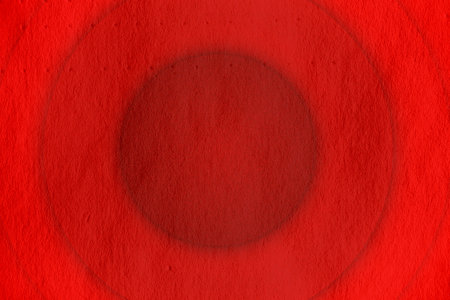 abstract vintage background with circles on old retro paper textureの写真素材