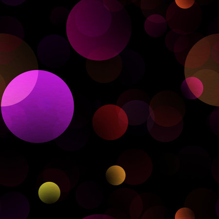 gradient circles background, multicolor seamless patternの写真素材