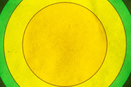 abstract vintage background with circles on old retro paper textureの写真素材