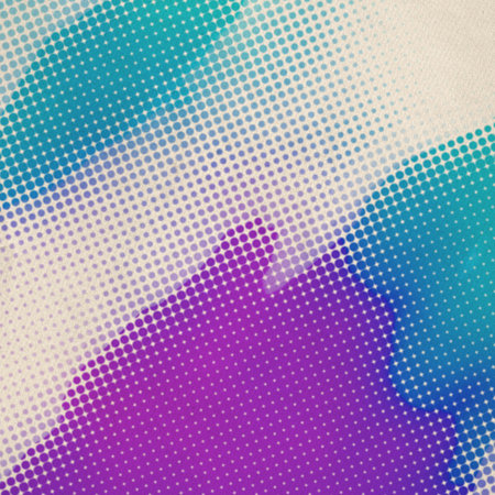 abstract pattern on paper texture, colorful halftone backgroundの写真素材