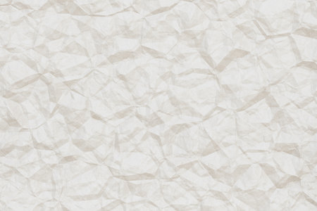 old crumpled paper, blank background with copyspaceの写真素材