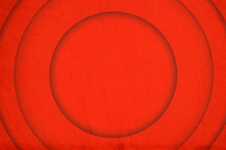 abstract vintage background with circles on old retro paper textureの写真素材
