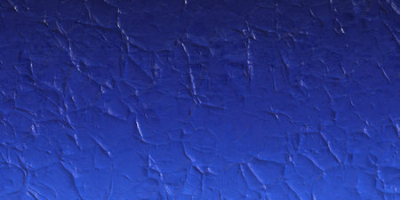 old peeling wall, blue backgroundの写真素材