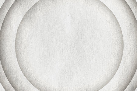 abstract vintage background with circles on old retro paper textureの写真素材