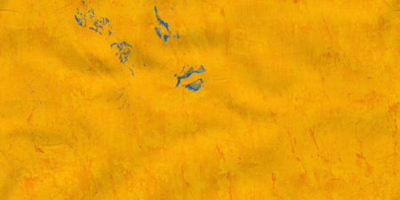 yellow concrete background, plaster wallの写真素材