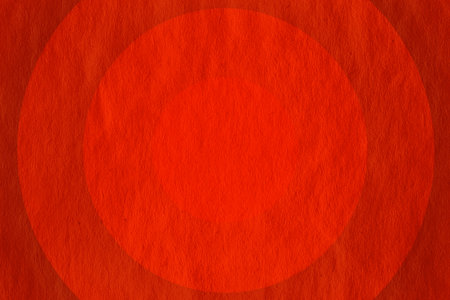 abstract vintage background with circles on old retro paper textureの写真素材