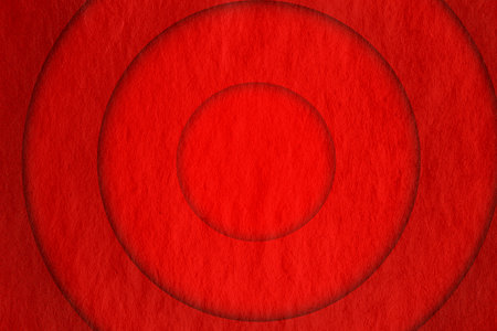 abstract vintage background with circles on old retro paper textureの写真素材