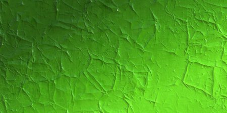 old peeling wall, green backgroundの写真素材