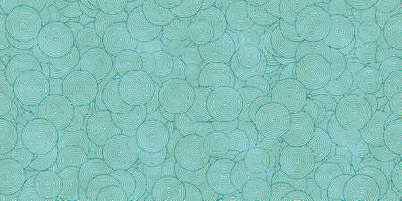 blue vintage circle texture pattern. geometric seamless retro background.の写真素材
