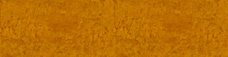 concrete seamless background, orange plaster wall, banner sizeの写真素材