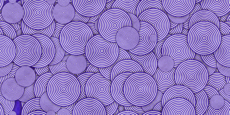 blue vintage circle texture pattern. geometric seamless retro background.の写真素材