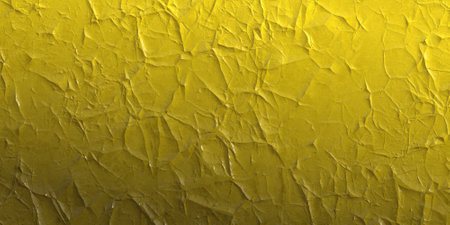 old peeling wall, yellow backgroundの写真素材