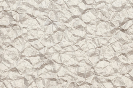 old crumpled paper, blank background with copyspaceの写真素材