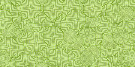 green vintage circle texture pattern. geometric seamless retro background.の写真素材