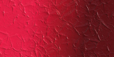 old peeling wall, red backgroundの写真素材