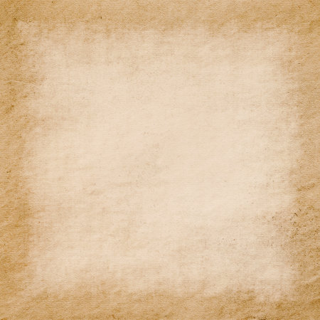 old paper texture, grungy square backgroundの写真素材