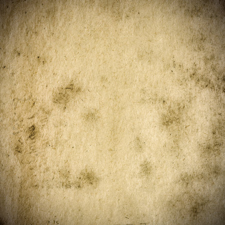 old paper texture, square grunge backgroundの写真素材