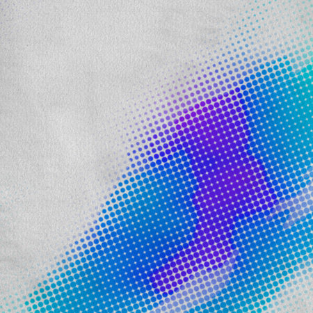 abstract pattern on paper texture, colorful halftone backgroundの写真素材