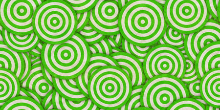 green vintage circle texture pattern. geometric seamless retro background.の写真素材