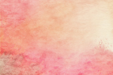 abstract pink watercolor paintings, paper texture backgroundの写真素材