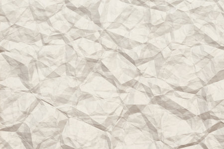 old crumpled paper, blank background with copyspaceの写真素材