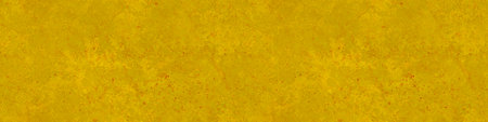concrete seamless background, yellow plaster wall, banner sizeの写真素材