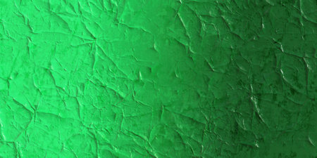 old peeling wall, green backgroundの写真素材