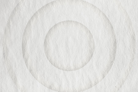 abstract vintage background with circles on old retro paper textureの写真素材