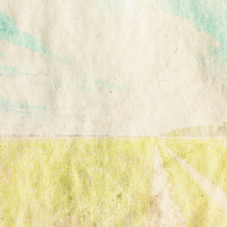 old fields, retro background on paper textureの写真素材